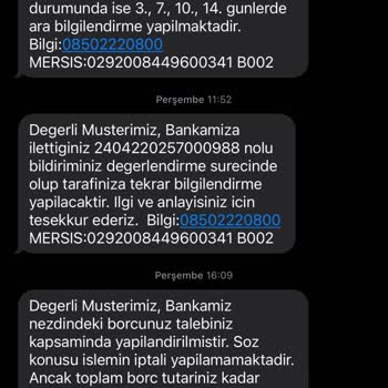 Denizbank Kredi Kartı Borç Yapılandırma Sürecinde Yaşanan Mağduriyet