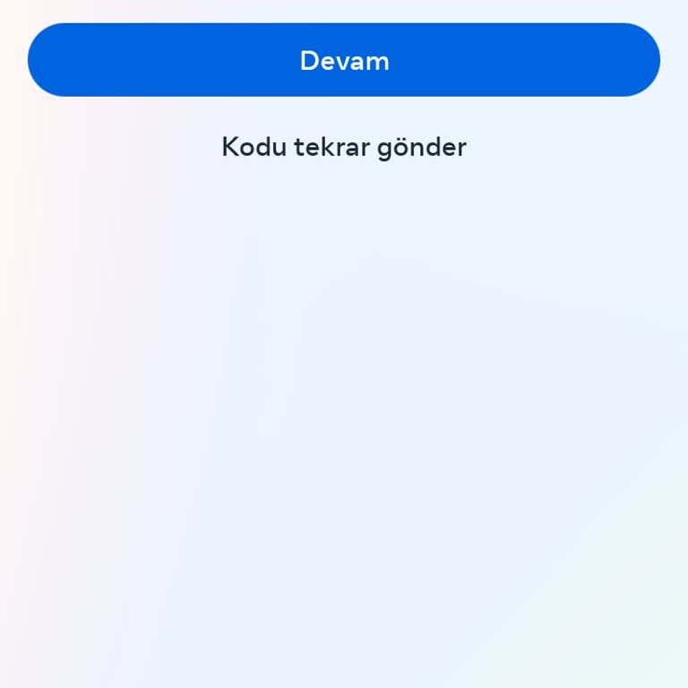 Facebook Kod Gelmiyor