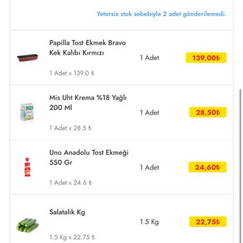 Şok Market Bozuk Ürün Gönderdi