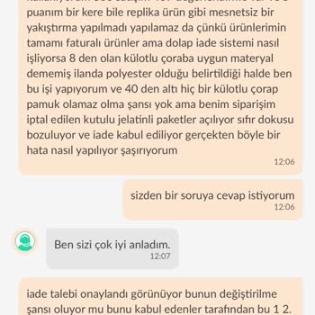 Dolap Faturalı Ürün Replika Diye İade Talebi Kabul Edildi