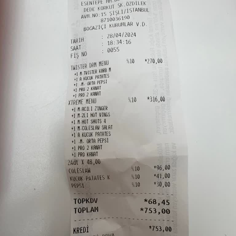 KFC Paramız İle Ne Verirlerse Onu Yedik İftar Çadırı Bile Daha İyi