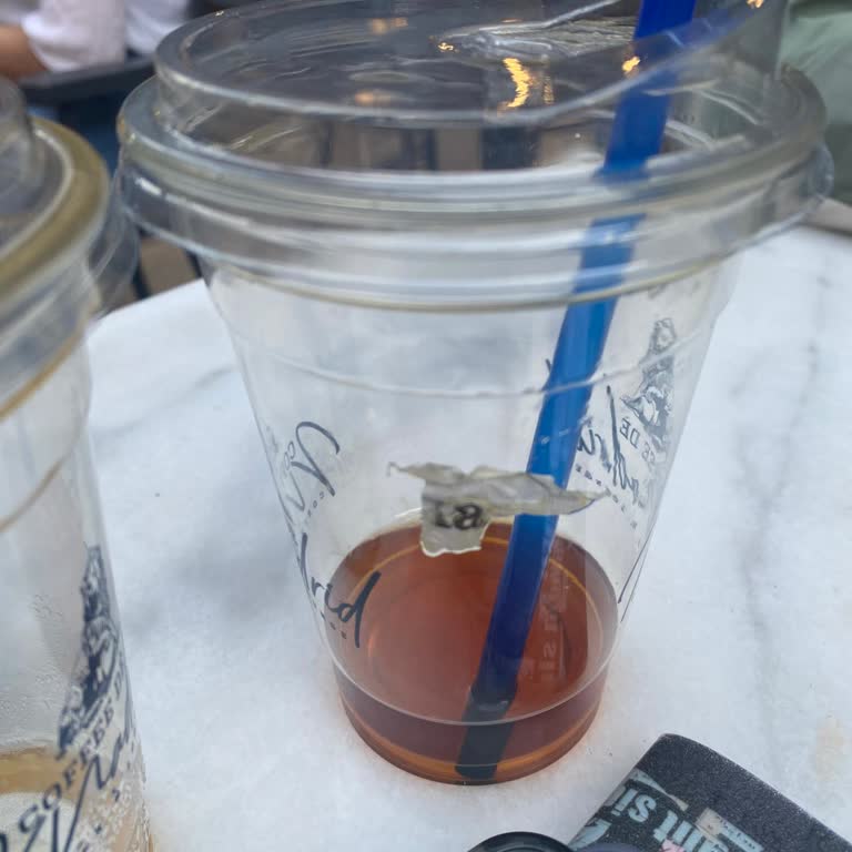 Coffee De Madrid İçeceğimden Poşet Çıktı