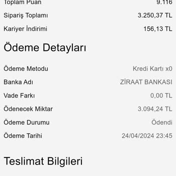 Ersağ Kozmetik Vesaire Memnun Kalamadık