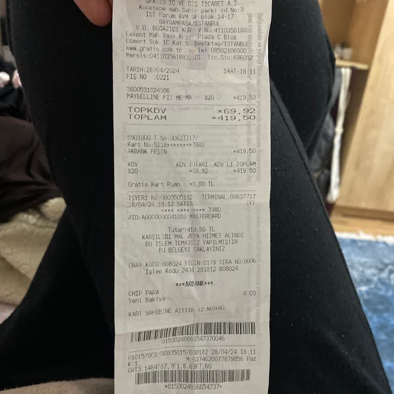 Gratis'te Yanlış Numara Yazımı Nedeniyle İndirimsiz Satış Hayal Kırıklığı