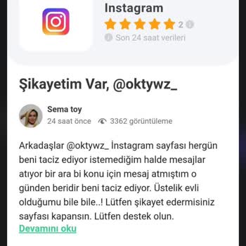Instagram Asılsız Yalan İddiası