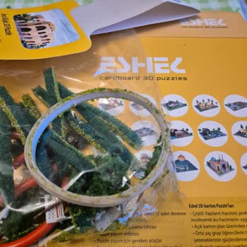 Eshel Grup Eğitim Maket Materyalleri Eksik, Bozuk Malzemeli Ürün Satışı