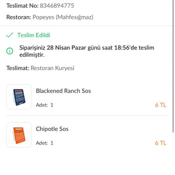 Trendyol GO Siparişte Eksik Varsa İade Edin Deyip Ürünü Getirmiyor!