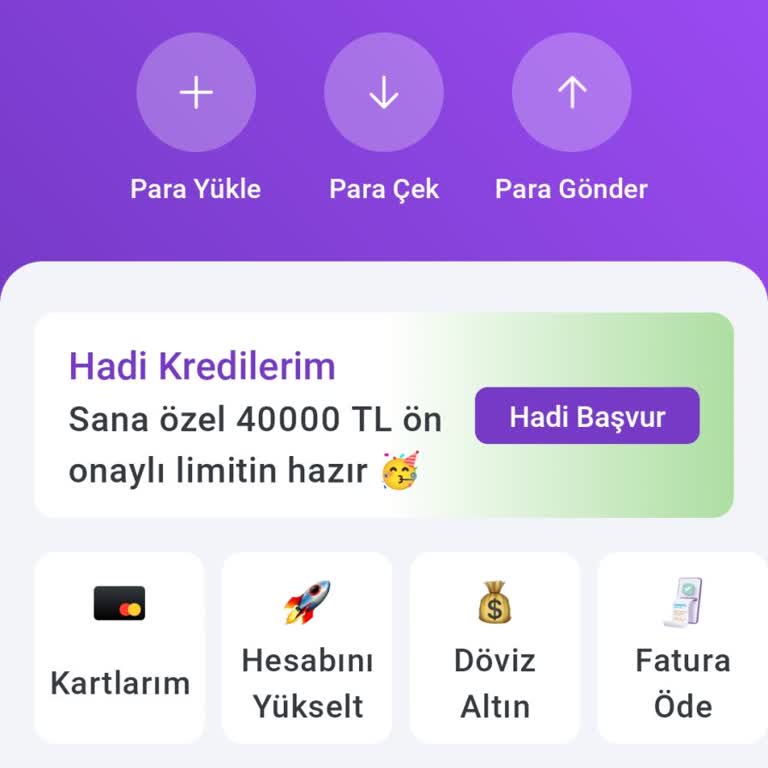 A101 Hadi QR. Çalışmayan Sisteme Bakiye Yükletme Faaliyetleri.