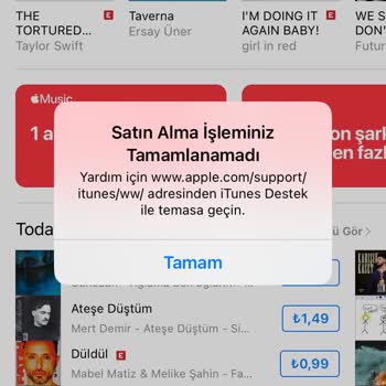 Apple İPhone Satın Alma İşleminiz Tamamlanamadı