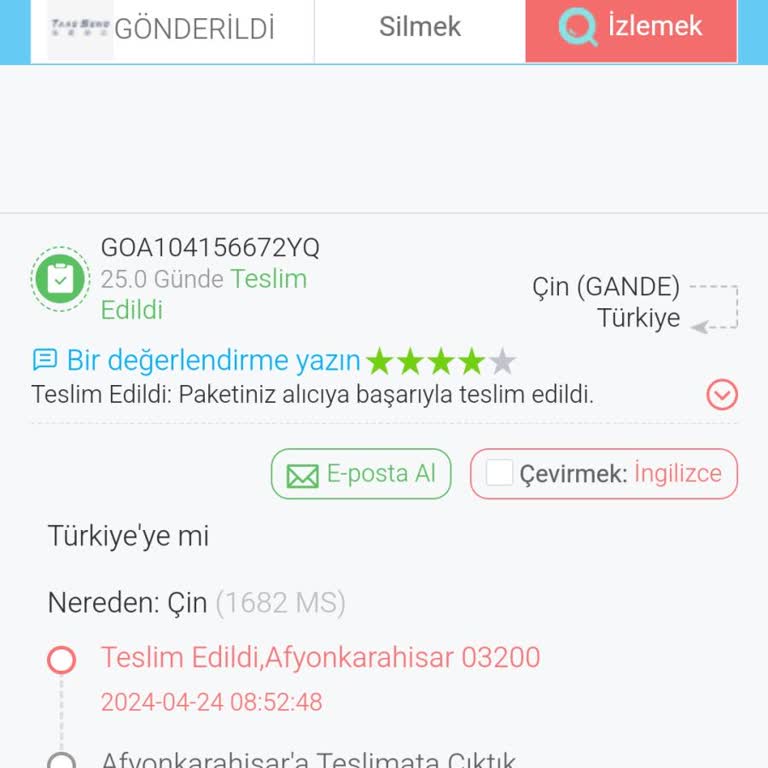 Hogrce.com Kargo Teslimi