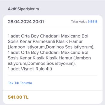 Domino's Pizza Kütahya'da Pizza Siparişi Ve Beklentiler