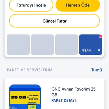 Turkcell Online Dan Yaptığım Paketi Müşteri Hizmetleri Göremiyor. Fatura Fazla