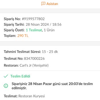 2 Saat Bekleyiş Sonucu Kaybolan Trendyol GO Siparişi