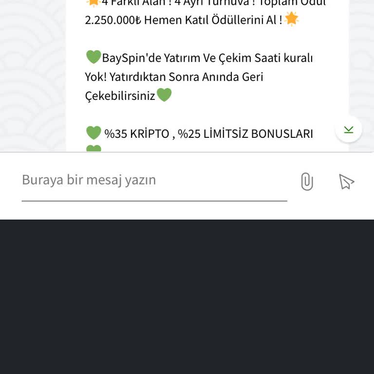 Bayspin Üyeliğimi İptal Etmek İstiyorum