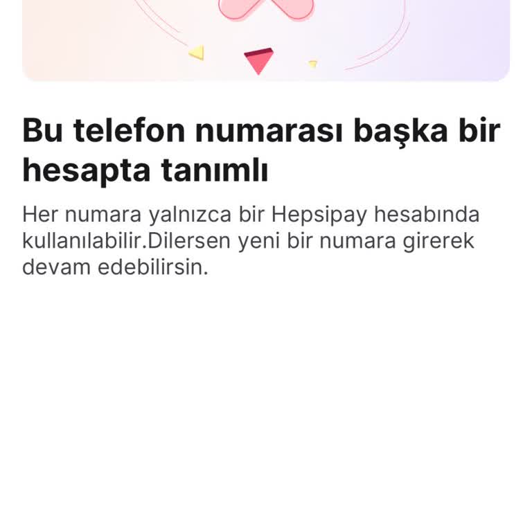 Hepsiburada Bu Numara Başka Hesapta Kayıtlı Sorunu