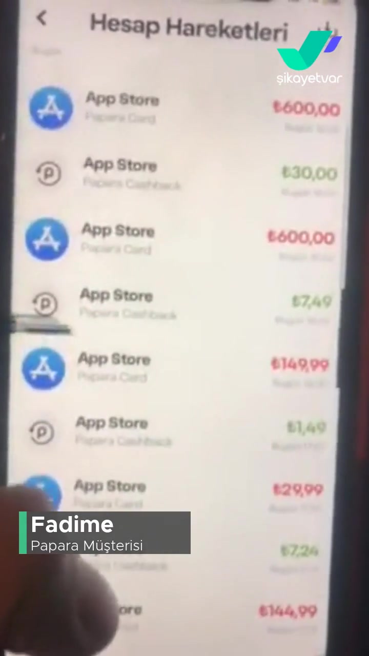 Papara Kartımdan Harcama Yapılıyor Benim Bilgim Dışında! videonun kapak resmi