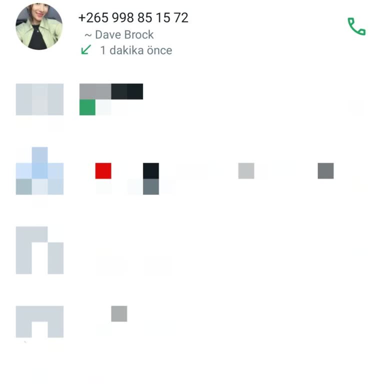 WhatsApp Yabancı Ülke WhatsApp Araması Spam Arama