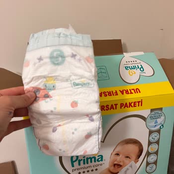 Prima Premium Care Aldık, İçinden Pampers Çıktı.