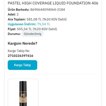 Epttavm'den Siparişim Gelmedi