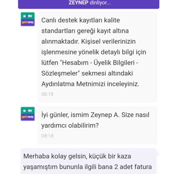 Getir Araç 2 Defa Hasar Ödemesi Aldı