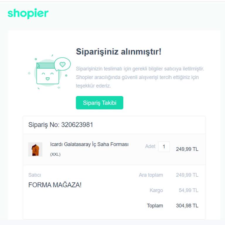 Shopier Para İade Talebi