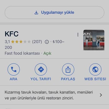 KFC Eksik Ürün Ve Hamburgerin Tadı Yoktu