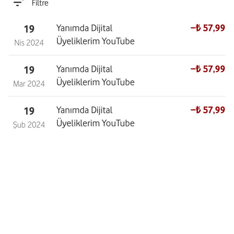 Vodafone Youtube.com Premium Üyelik