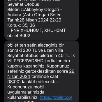 Obilet'in Yanlış Yönlendirip İnsanlardan Fazla Para Alması