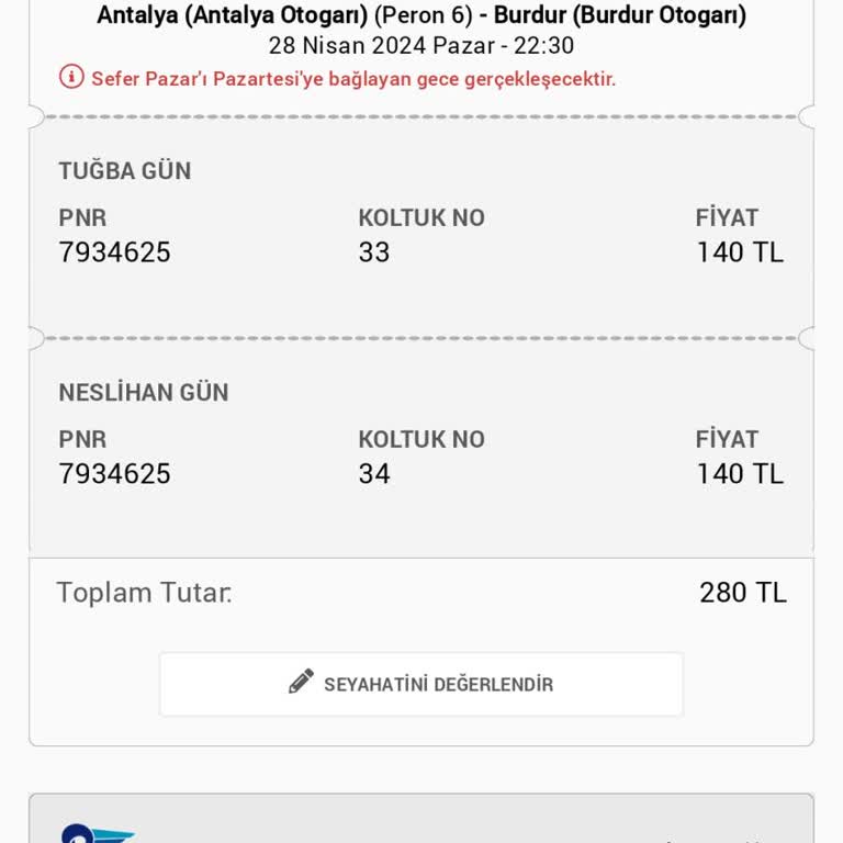 Antalya Özkaymak Otobüs Firması Sert Üslup Ve Anlayışsızlığı