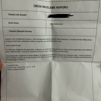 Boyner Kusurlu Ürün Satımı