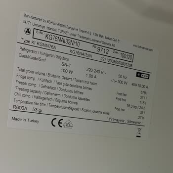 7 Yıla Uzattığımız Garanti Ve Değişen Buzdolabı Siemens'te Görünmüyor