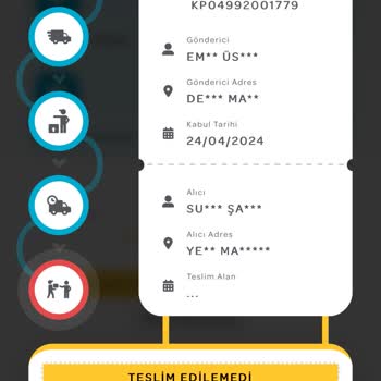 PTT Kargo Gelmeyen Kargo Kapalıydı Haber Bıraktık Notuyla Olmayan Haber Kağıdı