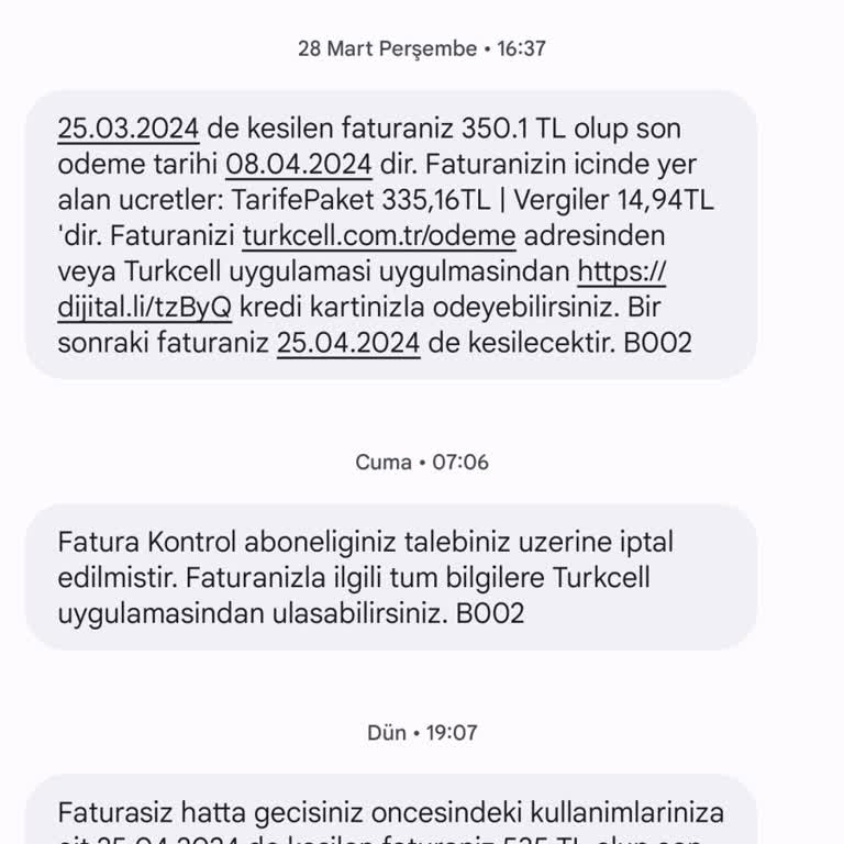 Turkcell Faturalı Dan Kontör Lü Hatta Geçiş