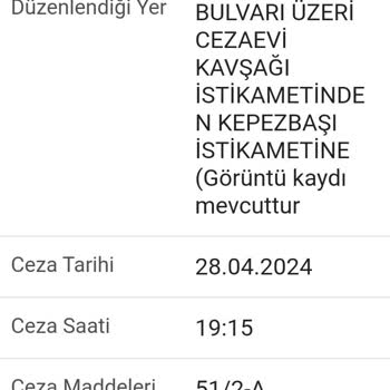 Turyap Trafik Ceza İtirazım - Şikayetvar