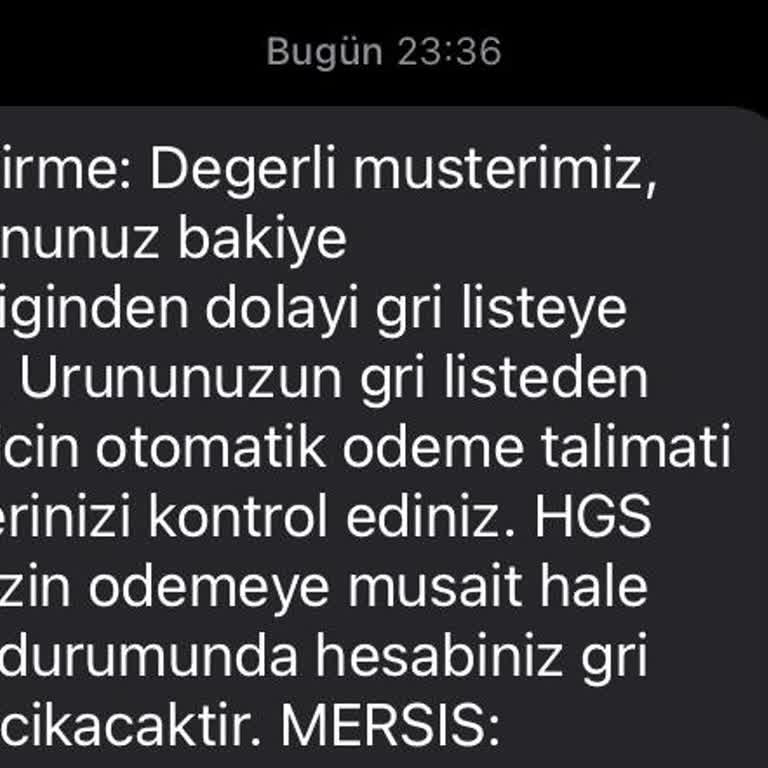VakıfBank HGS Gri Liste Sorunsalı!