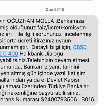 Halkbank Konut Sigortasını İade Etmiyor