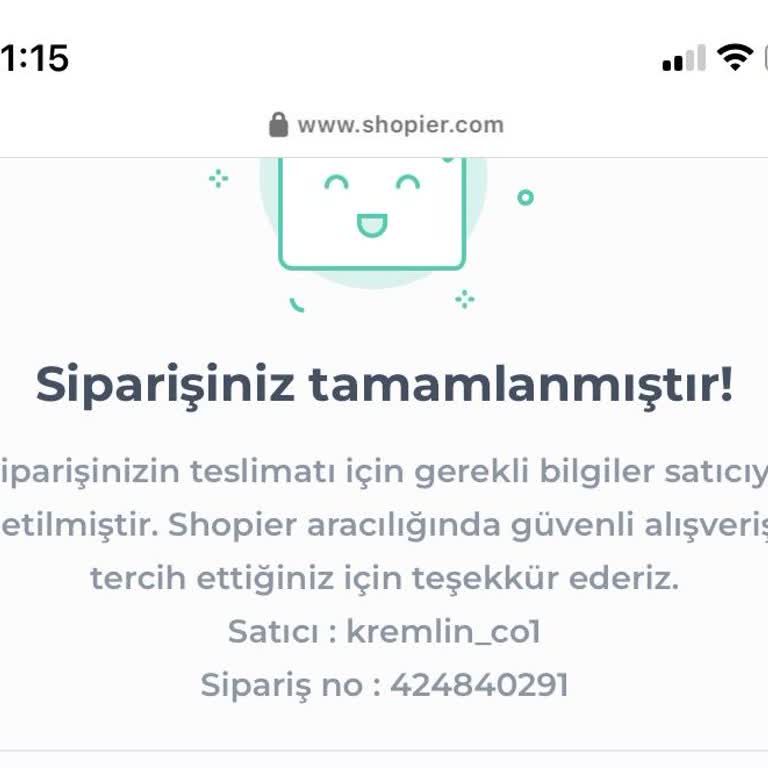 Shopier Alışveriş İptali İstiyorum