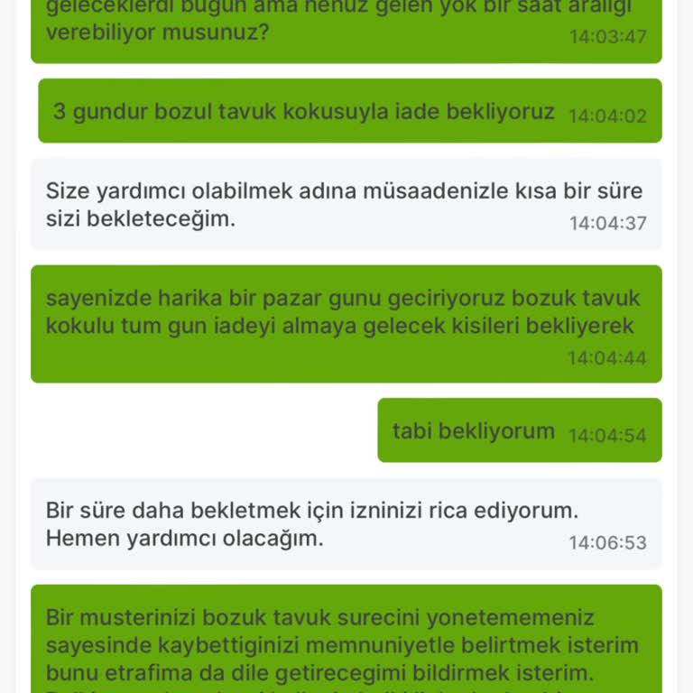 Tazedirekt Yönetemedikleri İade Sureci Felaketi