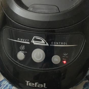 Tefal 9620 Ütü Water Işığı Yanıp Sönüyor, Ütü Buhar Vermiyor!
