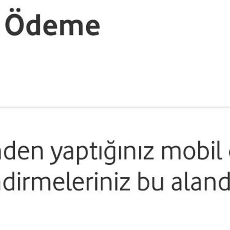 Allinmobi- Vizyon Elektronik Onaysız Üyelik Hk. Vodafone