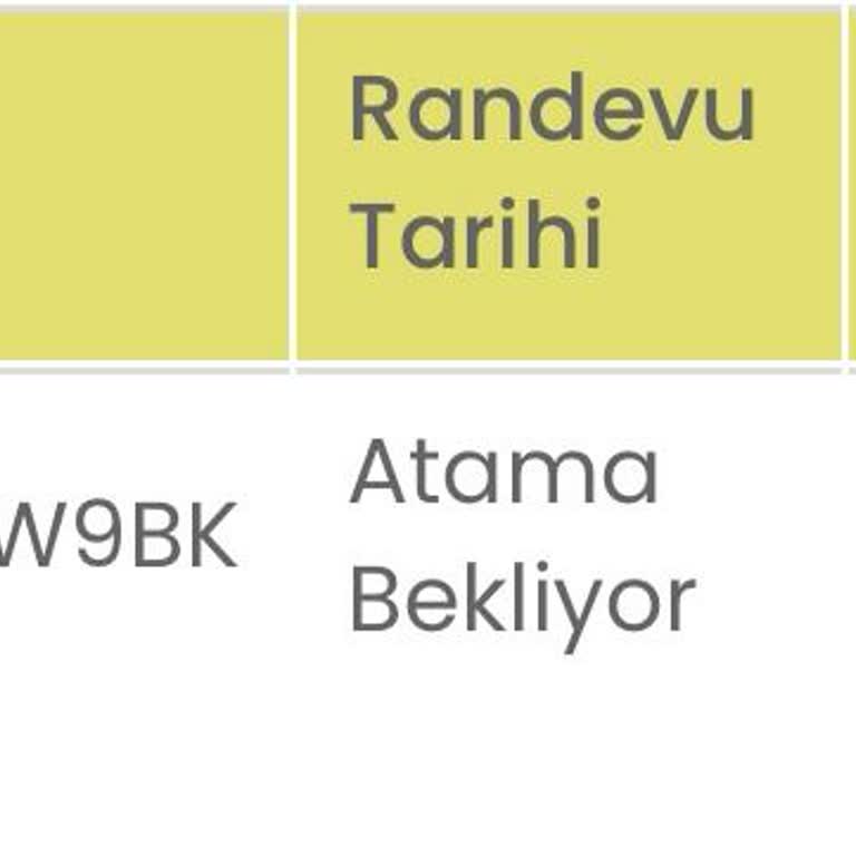 Idata 7 Aydır Atanmayan Randevu