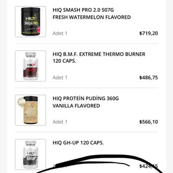 HIQ Nutrition Hiq Markası Whey Protein Ürününün Arkasında Durmuyor