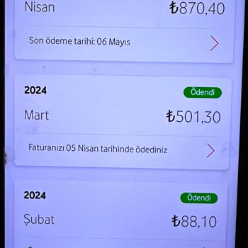 Vodafone Onay Alınmadan Başlatılan Aboneliklerin Fatura Ödemeleri Bıktık Artık!
