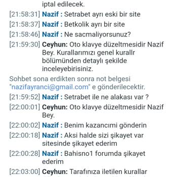 Dikkat! Betkolik 19500 TL Paramı Ödemiyor...