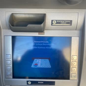 PTT ATM TEB Kartıma Yatırdığım Parayı Alıkoydu