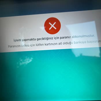 PTT ATM TEB Kartıma Yatırdığım Parayı Alıkoydu