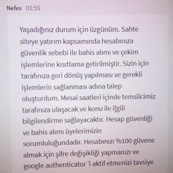 Extrabet Yatırımım Hesaba Geçmedi: Müşteri Hizmetleri Desteksizliği