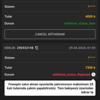 Ofansifbet Ödeme Sorunu: Yatırımımın Karşılığını Alamıyorum