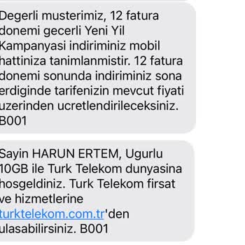 Türk Telekom 10GB İndirimli 145₺ Hat Değişimi Yapanlara Özel Kampanya