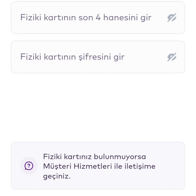 Param Şifrem Bloke Oldu